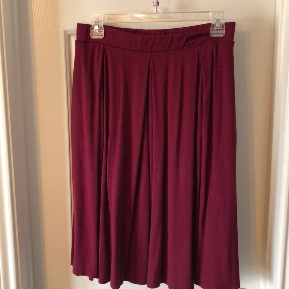 Lularoe pleated Madison skirt